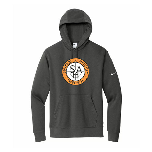 SHA Hockey Adult Nike Club Fleece Sleeve Swoosh Pullover Hoodie