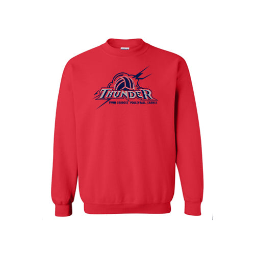 Twin Bridges Volleyball Crewneck Sweatshirt