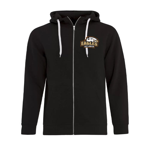 East Lambton Minor Hockey Adult EsActive Core Full Zip Hooded Sweatshirt