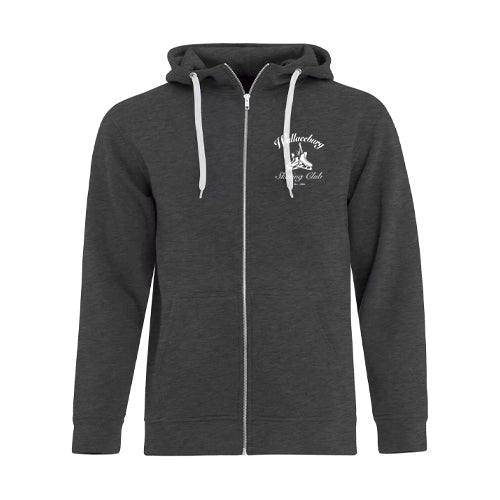 Wallaceburg Skating Club Adult EsActive Core Full Zip Hooded Sweatshirt