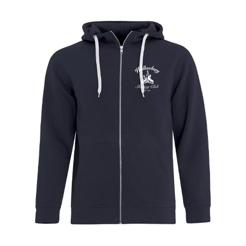 Wallaceburg Skating Club Adult EsActive Core Full Zip Hooded Sweatshirt