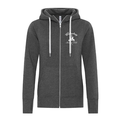 Wallaceburg Skating Club Ladies' EsActive Core Full Zip Hooded Sweatshirt