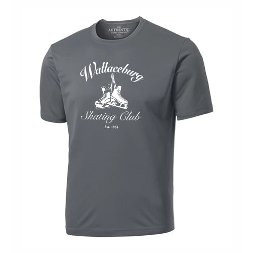 Wallaceburg Skating Club Adult Pro Team Short Sleeve T-Shirt