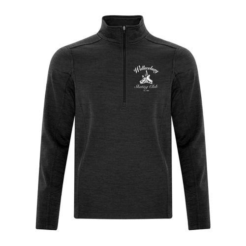 Wallaceburg Skating Club Adult Dynamic Heather Fleece 1/2 Zip Sweatshirt