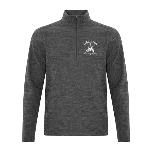 Wallaceburg Skating Club Adult Dynamic Heather Fleece 1/2 Zip Sweatshirt