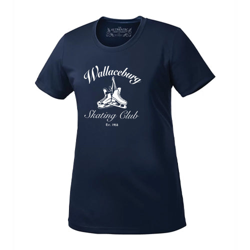 Wallaceburg Skating Club Ladies' Pro Team Short Sleeve T-Shirt