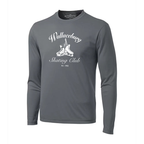 Wallaceburg Skating Club Adult Pro Team Long Sleeve T-Shirt