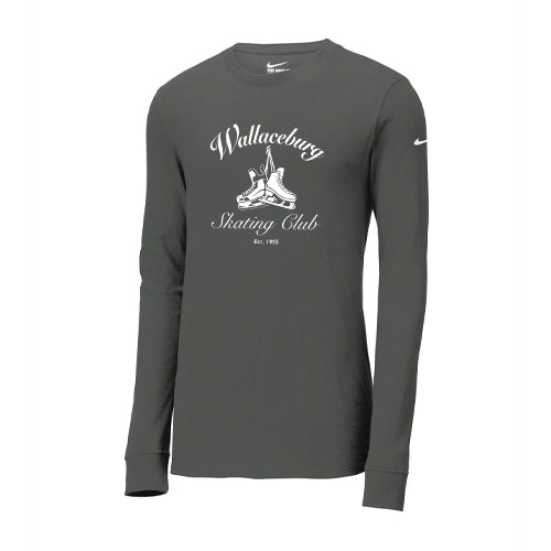 Wallaceburg Skating Club Adult Nike Dri-FIT Cotton/Poly Long Sleeve Tee