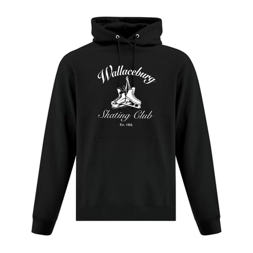 Wallaceburg Skating Club Adult Everyday Fleece Hooded Sweatshirt