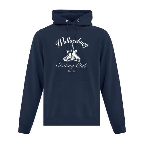 Wallaceburg Skating Club Adult Everyday Fleece Hooded Sweatshirt