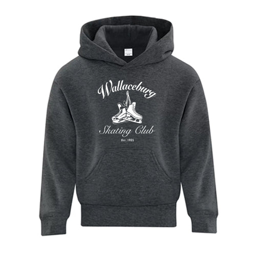 Wallaceburg Skating Club Youth Everyday Fleece Hooded Sweatshirt