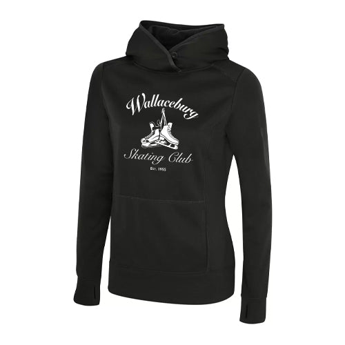 Wallaceburg Skating Club Ladies' Game Day Fleece Hooded Sweatshirt