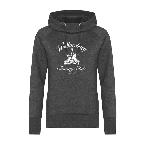 Wallaceburg Skating Club Ladies' EsActive Vintage Hooded Sweatshirt