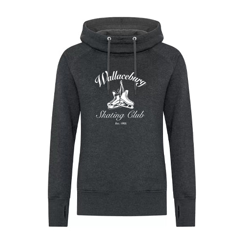 Wallaceburg Skating Club Ladies' EsActive Vintage Hooded Sweatshirt