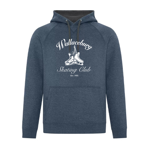 Wallaceburg Skating Club Adult EsActive Vintage Hooded Sweatshirt