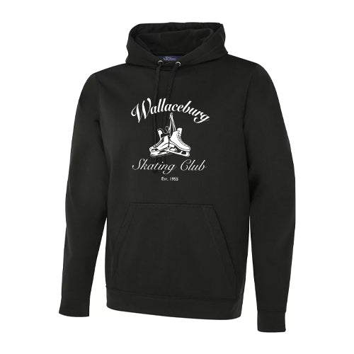 Wallaceburg Skating Club Adult Game Day Fleece Hooded Sweatshirt