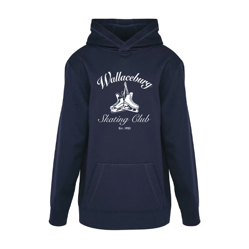 Wallaceburg Skating Club Youth Game Day Fleece Hooded Sweatshirt