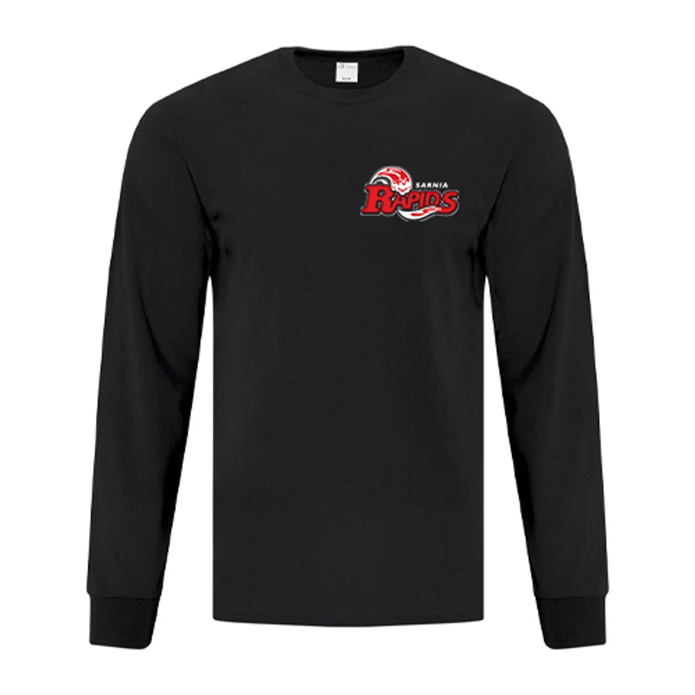 Sarnia Rapids Swim Youth Everday Cotton Long Sleeve T-Shirt