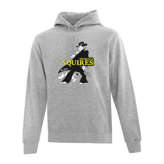 Petrolia Squires Adult Fleece Hooded Sweatshirt