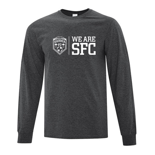 Sarnia FC Adult Cotton Long Sleeve T-Shirt