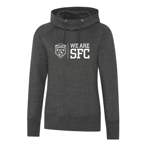 Sarnia FC Ladies' Cotton Hooded Sweatshirt
