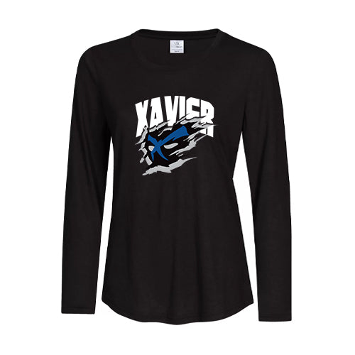 Saint-François-Xavier Ladies' Pro Spun Long Sleeve T-Shirt