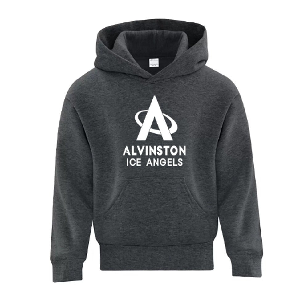 Alvinston Ice Angels Youth Everyday Fleece Youth Hooded Sweatshirt