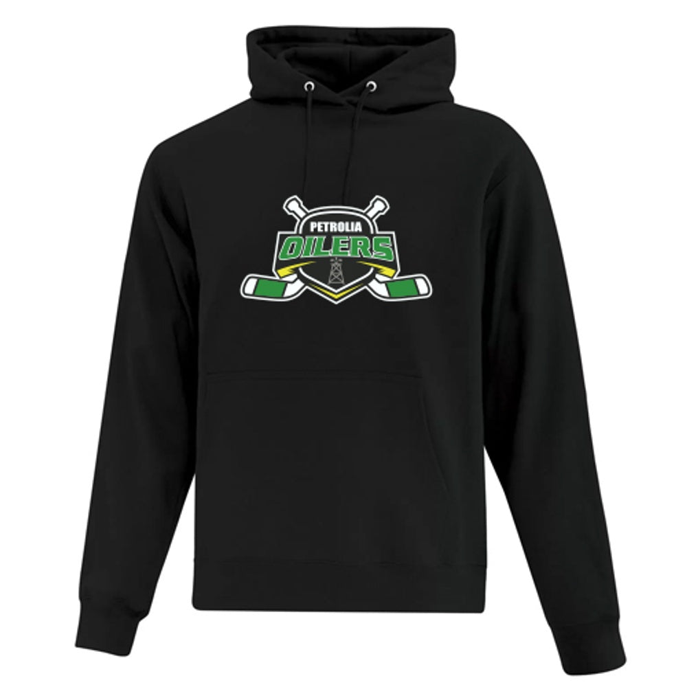 Petrolia Minor Hockey U15B - Adult Fleece Hooded Sweatshirt