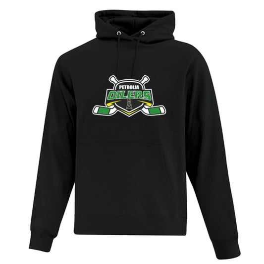 Petrolia Minor Hockey U15B - Adult Fleece Hooded Sweatshirt