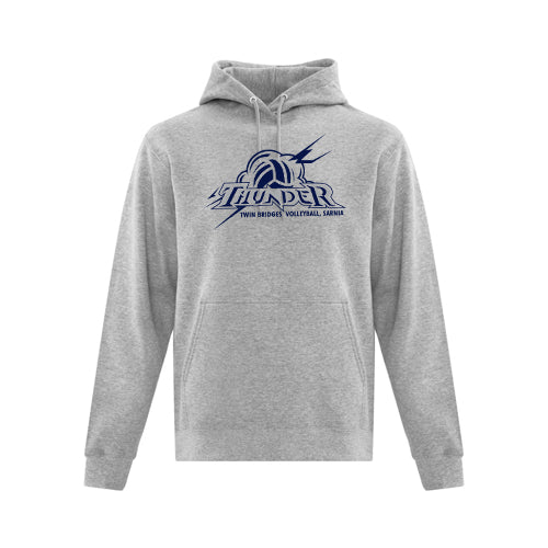 Twin Bridges Volleyball Adult Everyday Fleece Hooded Sweatshirt