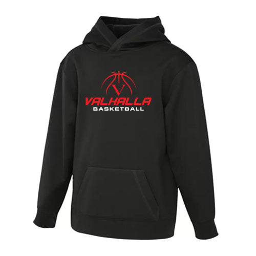 Valhalla Youth Performance Polyester Hooded Sweatshirt