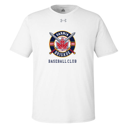 Sarnia Brigade - Under Armour Unisex Baseball Club Tee - Adult