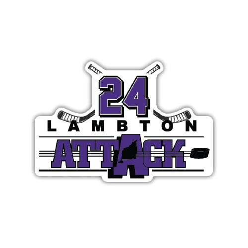 Lambton Attack - Number Sticker