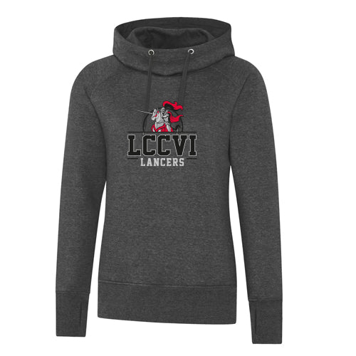 LCCVI Lancers Premium Ladies Hooded Sweatshirt