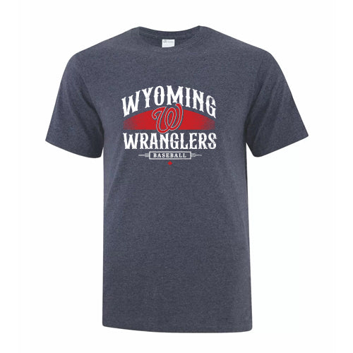 Wyoming Wrangler - Adult Vintage Cotton T-Shirt