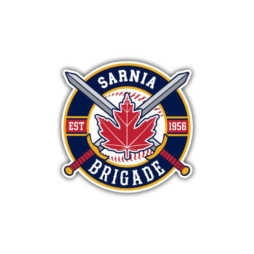 Sarnia Brigade - 6" Window Sticker