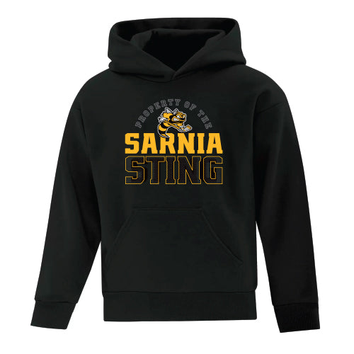 Sarnia Sting - Property of Hooded Sweatshirt - Youth
