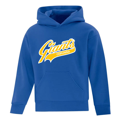 Corunna Giants Youth Cotton Hooded Sweatshirt